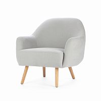 кресло livengood светло-серое в Нижневартовске