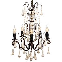 люстра «бонетт» бежевая с эффектом патины в Нижневартовске