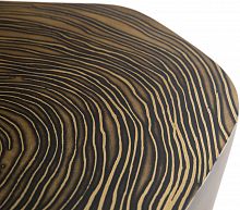 стол журнальный с прожилками thomas темно-коричневый в Нижневартовске