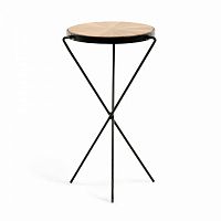 журнальный столик ayumi круглый коричневый от la forma (ex julia grup) в Нижневартовске