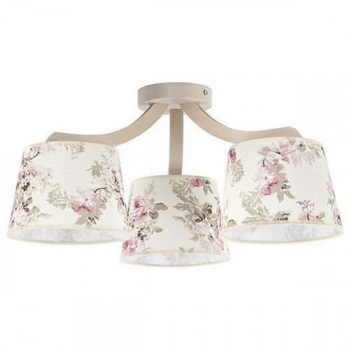 потолочная люстра tk lighting 391 pink 3 в Нижневартовске