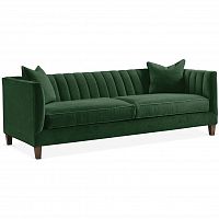 диван penelope sofa прямой зеленый в Нижневартовске
