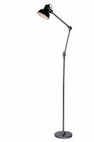 торшер дизайнерский lucide crunch black chromo в Нижневартовске