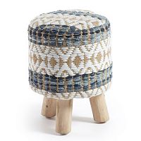 пуф lok белый с серым в Нижневартовске