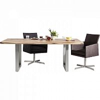 стол nature line коричневый 180x90 в Нижневартовске