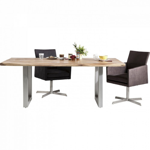 стол nature line коричневый 180x90 в Нижневартовске