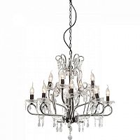 подвесная люстра princess прозрачная на 6 ламп в Нижневартовске