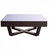 столик журнальный lago maggiore коричневый, белый в Нижневартовске