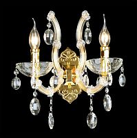 бра crystal lux hollywood ap2 gold в Нижневартовске