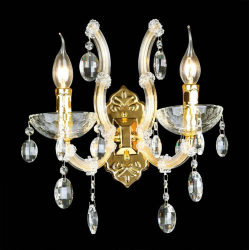 бра crystal lux hollywood ap2 gold в Нижневартовске