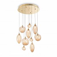 подвесная люстра ideal lux baco sp10 ottone в Нижневартовске