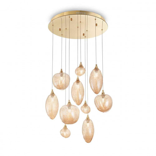 подвесная люстра ideal lux baco sp10 ottone в Нижневартовске