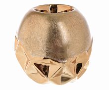 подсвечник золотой керамический в виде шара peterson, 10 см в Нижневартовске