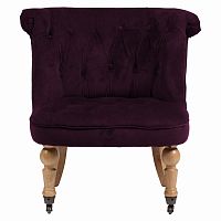 кресло amelie french country chair лиловое в Нижневартовске