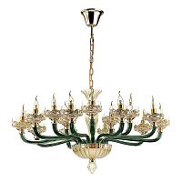 подвесная люстра odeon light barclay 4001/15 золото в Нижневартовске