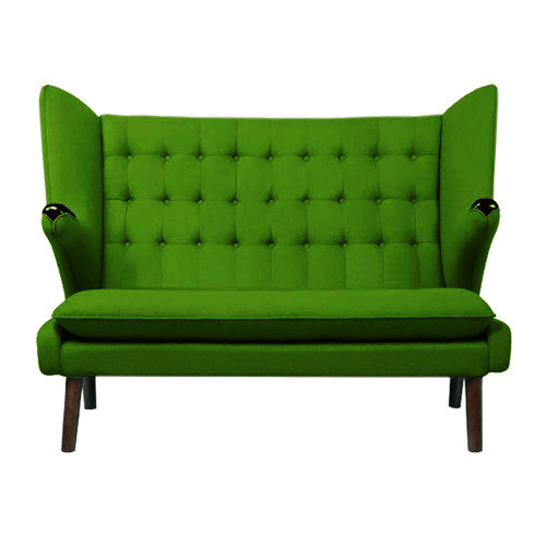 диван papa bear прямой зеленый в Нижневартовске