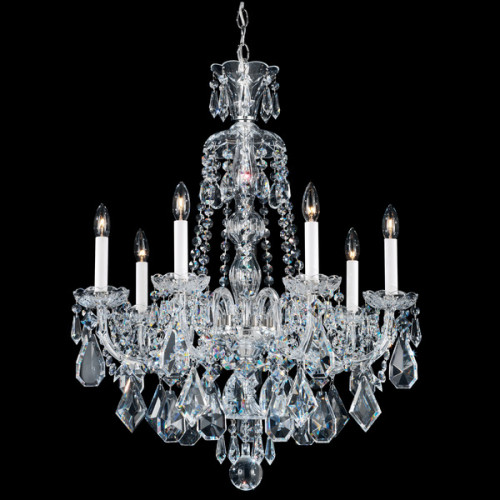 люстра 5736-40 am от schonbek прозрачная/фиолетовая в Нижневартовске