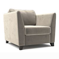 кресло wolsly, светло-серое в Нижневартовске