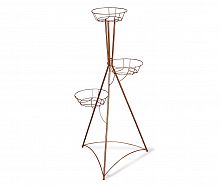 подставка для цветов kolonna 3 медь в Нижневартовске