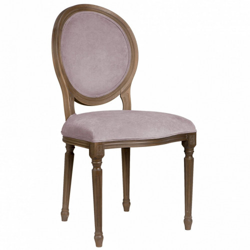 стул с овальной спинкой медальон бежево-розовый в Нижневартовске