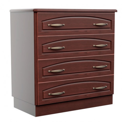 комод афродита ясень-красное дерево 90х50х90 коричневый в Нижневартовске