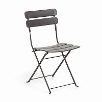 ambition стул металлический серый от la forma (ex julia grup) в Нижневартовске