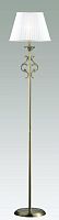 торшер дизайнерский favourite idilia white bronze в Нижневартовске