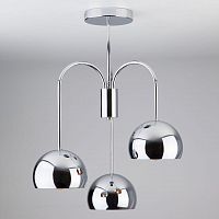 подвесная люстра eurosvet solario 70067/3 хром в Нижневартовске