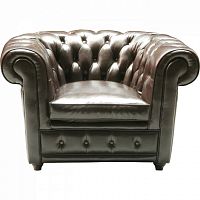кресло oxford коричневый в Нижневартовске