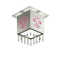 потолочный светильник d042/p1 02 v1607 rosso от mm lampadari в Нижневартовске