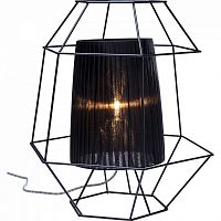 лампа настольная wire черная в Нижневартовске