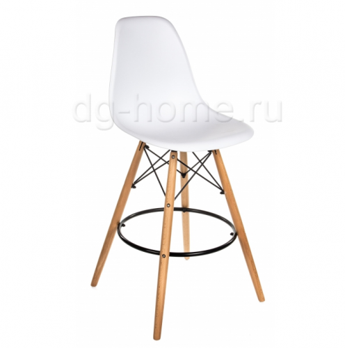 барный стул pc-007 белый (eames style) в Нижневартовске