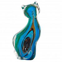 статуэткакошка сине-зеленая 8х6х17,5 в Нижневартовске