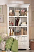 шкаф открытый c отсеками нордик с состариванием в Нижневартовске