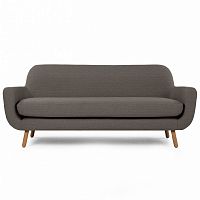 диван jonah трехместный прямой серый в Нижневартовске