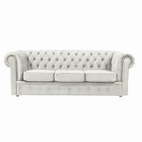 диван честерфилд большой прямой белый в Нижневартовске