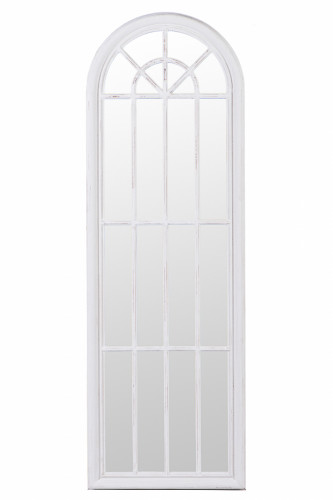 зеркало-окно напольное в полный рост белое витраж в Нижневартовске