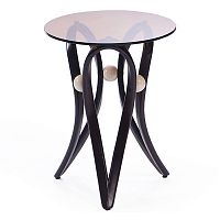 подставка под цветы apriori v каркас: берёза тон венге, столешница: стекло тонированное в Нижневартовске