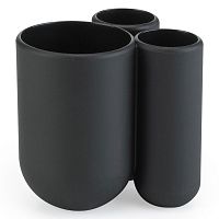 стакан для зубных щеток touch черный в Нижневартовске