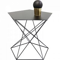 столик приставной miami черный 60x45 в Нижневартовске