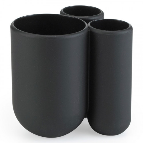 стакан для зубных щеток touch черный в Нижневартовске