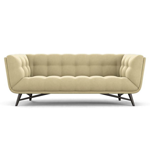 диван soja двухместный прямой бежевый в Нижневартовске