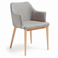 кресло danai ткань серое в Нижневартовске