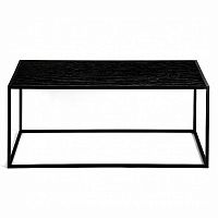 стол журнальный darmian into black черное стекло в Нижневартовске