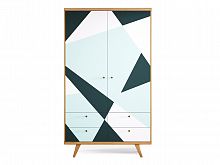 шкаф thimon №2 натуральный дуб с принтом в Нижневартовске