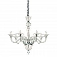 подвесная люстра ideal lux brigitta sp8 trasparente в Нижневартовске