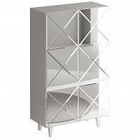 шкаф kristal белый с зеркальным фасадом в Нижневартовске