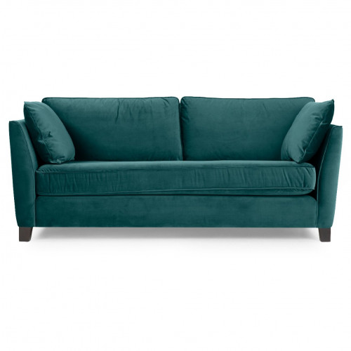 диван wolsly трехместный прямой бирюзовый в Нижневартовске