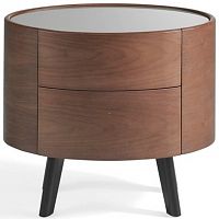 прикроватная тумбочка из орехового шпона в Нижневартовске