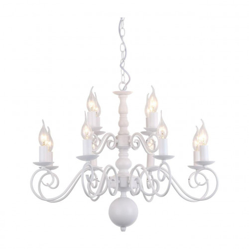 подвесная люстра arte lamp a1129lm-12wh в Нижневартовске